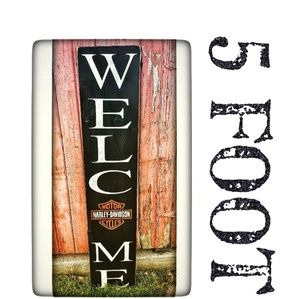 Wooden 5 FOOT Harley Davidson Porch Sign